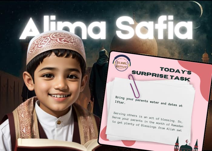 Ramadan Activity For Kids : Surprise Tasks Daily